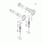 TZ1 TURBO LXR Распредвал и клапана