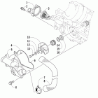 F5 LXR Помпа и термостат