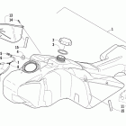 TZ1 LXR LTD Топливный бак