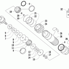 500 Sno Pro Задняя  подвеска, передний амортизатор
