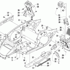M1000 Sno Pro Передняя рама и подножки