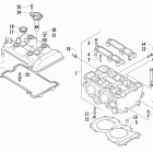 TZ1 LXR LTD Головка цилиндров