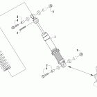 TZ1 Передняя подвеска амортизатор  (lxusn / lxosn)