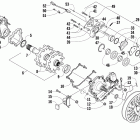 Z1 IPM Вал привода трака