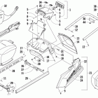 TZ1 TURBO LXR Задний бампер, фонарь.  (tlosg)