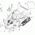 M8 HCR Капот и ветровое стекло