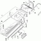 Crossfire 800 Тоннель, задний бампер, задний фонарь