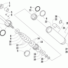 500 Sno Pro Задняя подвеска ,задний амортизатор