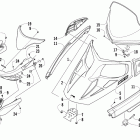 Bearcat 570 Капот,стекло ветровое и передний бампер