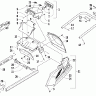 T570 Задний бампер, задний фонарь в сборе  (fcosw)