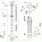 600 Sno Pro Передняя подвеска амортизатор  (prusg / prosg)
