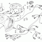 Crossfire 800 Передняя консоль. электрика  (1eusg)