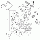 TZ1 LXR LTD Дроссельная заслонка