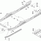 Z1 Turbo EXT Рельс скольжения и гусеница