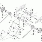 Z1 Sno Pro Задняя подвеска , задний рычаг