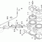 600 Sno Pro Цилиндр и головка