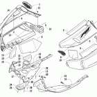 F8 Sno Pro Передняя облицовка   (leusg)