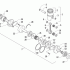 F5 LXR Поршень и коленчатый вал