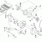 120 Sno Pro Вал привода трака