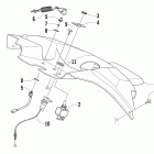 600 Sno Pro Консоль и переключатель в сборе  (ccusg)