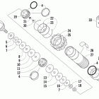 F8 LXR Задняя подвеска, амортизатор (lxusg / lxuso)