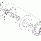 Sno Pro 500 Привод сцепления