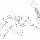 TZ1 Turbo LXR LTD Задняя подвеска , амортизатор