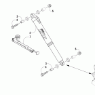 Z1 Turbo EXT Передний амортизатор (в сборе) передней подвески (ebosg)