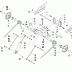 Crossfire 600 Задняя подвеска , задний рычаг