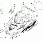 M6 Капот и ветровое стекло