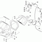 600 Sno Pro Воздушный глушитель, карбюратор, и монтаж топливного нас...