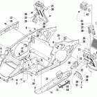 Crossfire 800 Передняя рама и подножки