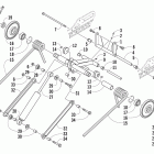 TZ1 Turbo LXR LTD Задняя подвеска , задний рычаг