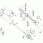 M6 Задняя подвеска ,задний амортизатор