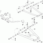 Bearcat Z1 XT Рычаги подвески и стабилизатор