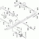 Bearcat 570 Вспомогательные колеса