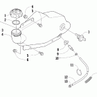 Bearcat 570 XT Маслянный бак