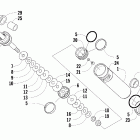 Crossfire 600 Задняя подвеска ,задний амортизатор