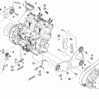 M8 Вариатор и опора двигателя