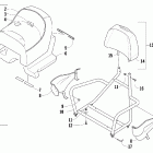 Bearcat 570 XT Пассажирское сиденье