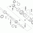 Crossfire R 1000 Задняя  подвеска, передний амортизатор