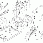 TZ1 Touring Задний бампер, багажник , брызговик и фонарь в сборе (LX...