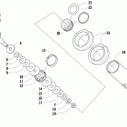 Z1 Задняя подвеска, пердний амортизатор  (lxr)
