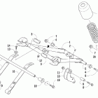 F6 EFI SP Задняя подвеска , амортизатор