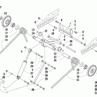 Z1 Задняя подвеска, задний рычаг в сборе  (lxr)