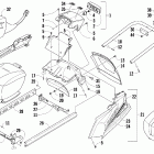 TZ1 Touring Задний бампер, багажник , брызговик и фонарь в сборе (LX...
