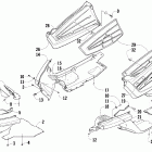 Crossfire 800 EFI Обтекатель и передний бампер  (sno pro)