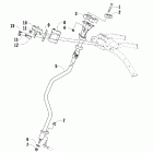 Bearcat 570 Вал руля