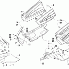 Crossfire 500 Обтекатель и передний бампер