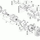 Bearcat 570 XT Вал привода трака